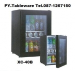 Mini Bar Glass Door,Hotel,มินิบาร์,โรงแรม,ตู้เย็นเล็ก,บานประตูกระจกใส รุ่น XC-40