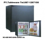 Mini Bar Glass Door,Hotel,มินิบาร์,โรงแรม,ตู้เย็นเล็ก,บานประตูกระจกใส รุ่น XC-40BขนาดW40xD47.5xH52cm