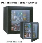 Mini Bar Glass Door,Hotel,มินิบาร์,โรงแรม,ตู้เย็นเล็ก,บานประตูกระจกใส รุ่น XC-40