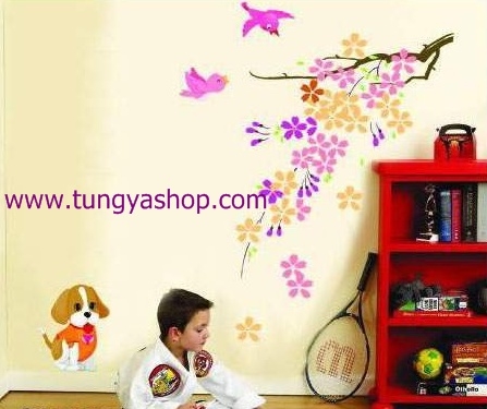 สติ๊กเกอร์ติดผนังบ้าน