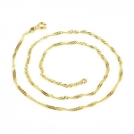 สร้อยคอทองคำ 18k gold filled ลายเกลียวสวยหรู ของจริงน่ารักมากค่ะ