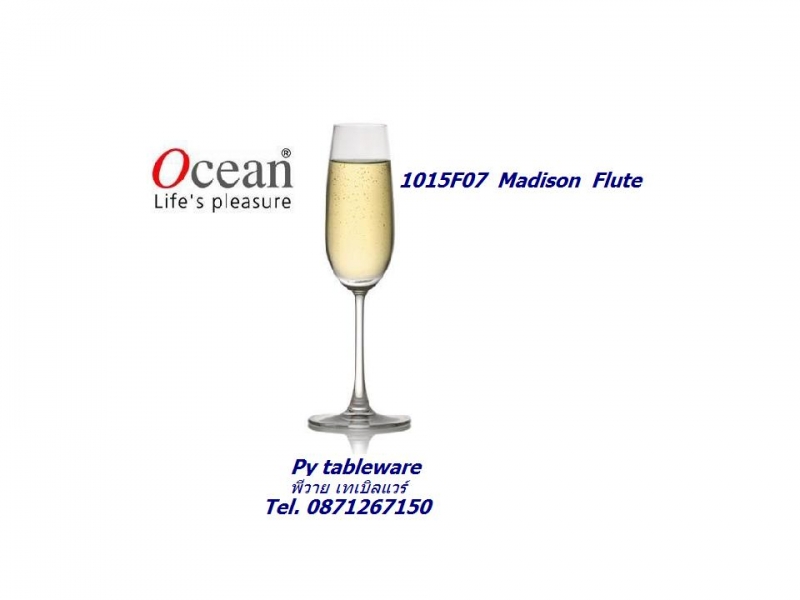 แก้วแชมเปญ,Flute Champagne,รุ่น1015F07,ความจุ7 1/4oz.(210 ml.),แพ็ค 6/24ใบ.กล่อง