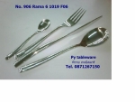 ช้อนคาวส้อมคาวสแตนเลส,Dinner Spoon,Dinner Fork,รุ่น 906 Rama 6,Stainless 18/10 ร