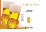 แก้วเบียร์,เวิลคัพ,แบบลูกฟุตบอล,พิลสเนอร์,รุ่นB13216,World Cup Pilsner,Glass,Bee