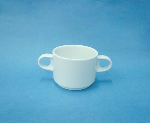 ถ้วยซุปสองหู,ครีมซุบคัพ,ซุปคัพทูโฮล,Cream Soup Cup 2 Hold,รุ่นP6945,ความจุ0.27L,