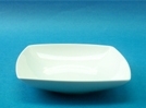 จานชามเซรามิก,จานซุบ,สี่เหลี่ยม,ชามซุป,จานใส่อาหาร,Square,Soup Plate,P4123,ขนาด 