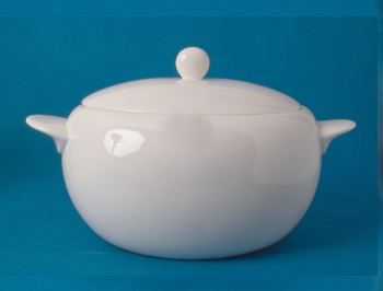 หม้อใส่ซุป,โถใส่ข้าว,ซุปทูรีน,Soup Tureen,N2925L,ความจุ 3.5 L,เซรามิค,โบนไชน่า,C