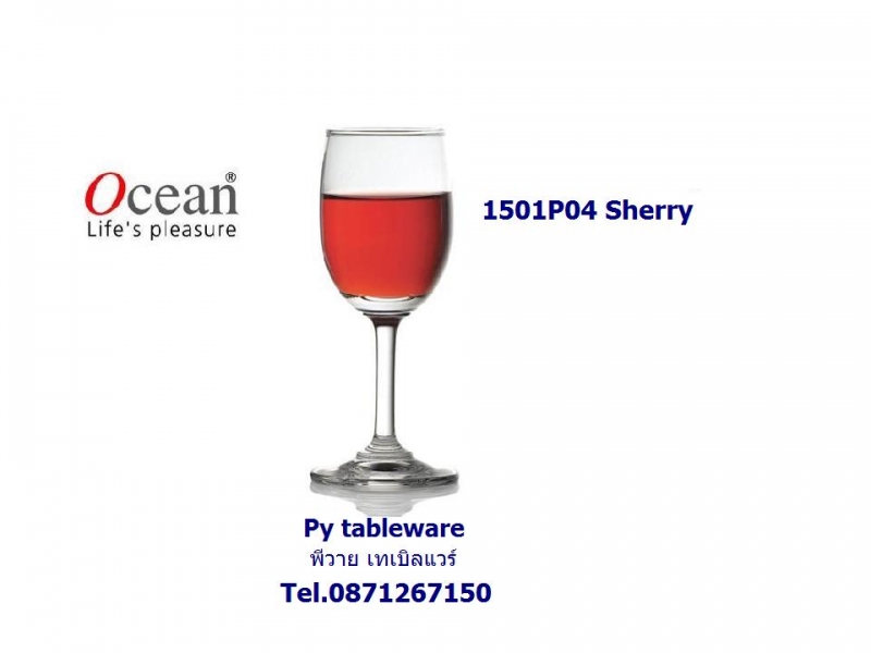 แก้วเชอรี่,แก้วไวน์,แก้วก้าน,Sherry,Wine,รุ่น 1501P04,Classic,ขนาด 4 1/2 oz 130 