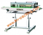 เครื่องซีลสายพานต่อเนื่องแนวนอนมีล้อเลื่อน SF-150LD