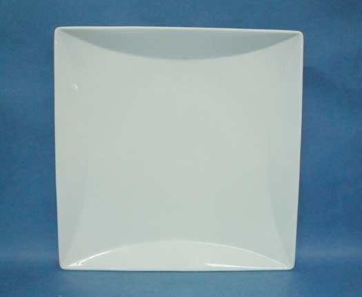 จานเซรามิค,จานสี่เหลี่ยม,จานดินเนอร์,เพลท,จานข้าว,Square,Dinner Plate,รุ่นP6902,