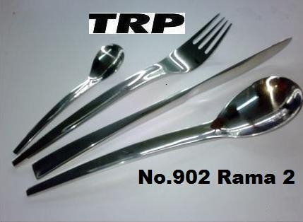 ช้อนส้อมสแตนเลส,Dinner Spoon,Dinner Fork,รุ่น 902 Rama 2,สแตนเลส,Stainless 18/10