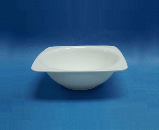 N2991 ชามสลัด,สี่เหลี่ยม,ถ้วยสลัดโบล,Square,Salad Bowl,ขนาด 13x13 cm,เซรามิค,โบน