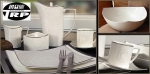 จานดินเนอร์,จานข้าว,จานสี่เหลี่ยม,Square Dinner Plate,N3434,ขนาด 28 cm,เซราิมิค,โบนไชน่า,Ceramics,Bo