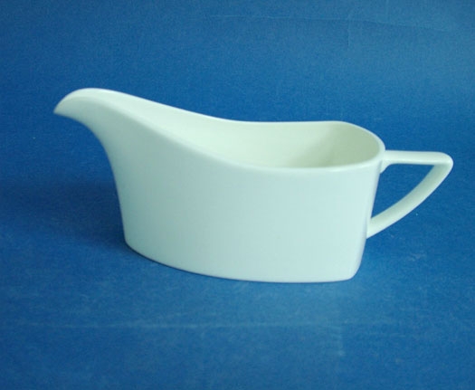 โถใส่น้ำสลัด,เกรวี่โบส,ซอสโบส,Gravy Boat,N3439,ความจุ 0.17 L,เซรามิค,โบนไชน่า,Ce