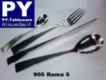 ช้อนชา,Coffee/Tea Spoon,รุ่น 905 Rama 5,สแตนเลส,Stainless 18/10 Flatware,รับประก