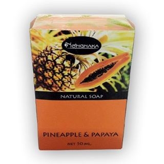 NONGNAKA FRUITY SOAP 100 g. PINEAPPLE & PAPAYA SOAP