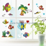 สติ๊กเกอร์ติดผนังบ้าน 33x60 cm.