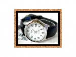 นาฬิกาCasio รุ่นMTP-1183E -7B สีเงิน สายหนัง สำหรับสุภาพบุรุษ