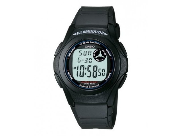 นาฬิกา Casio F-200W นาฬิกาcasio F200W ระบบดิจิตอล 10ปีแบตเตอรี