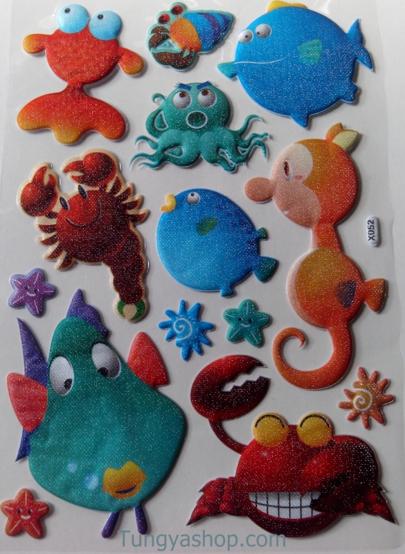 Puffy sticker