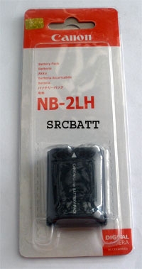 แบตเตอรี่กล้อง ยี่ห้อ Canon NB-2LH ความจุ 720 mAh