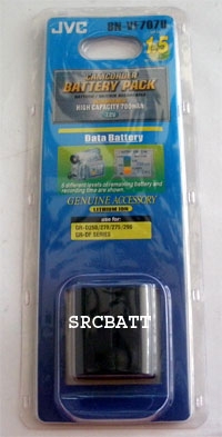 แบตเตอรี่กล้อง ยี่ห้อ JVC BN-VF707 ความจุ 700 mAh