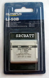 แบตเตอรี่กล้อง ยี่ห้อ Olympus LI-50B ความจุ 925 mAh