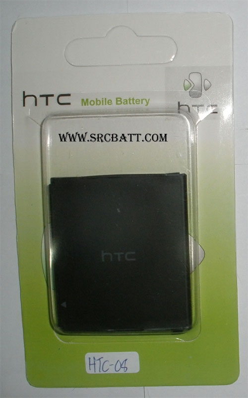 แบตเตอรี่มือถือยี่ห้อ HTC A8181,A8183,Bravo,Desire ความจุ 1400mAh (HTC-08)