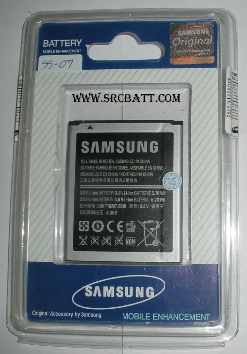 แบตเตอรี่มือถือยี่ห้อ Samsung Galaxy Ace2,I8160 ความจุ 1500mAh (SS-07)