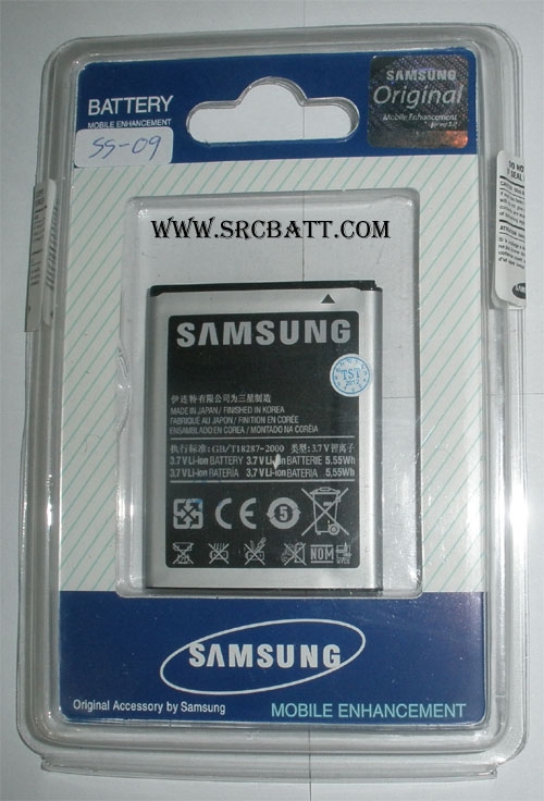 แบตเตอรี่มือถือยี่ห้อ Samsung Galaxy Wave 3 S8600 ความจุ 1500mAh (SS-09)