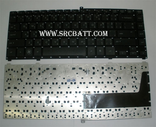 คีย์บอร์ดโน๊ตบุ๊คสำหรับ HP Probook 4410s 4411s (HP-05) สีดำ แถมสติ๊กเกอร์