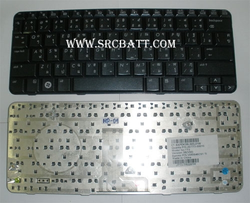 คีย์บอร์ดโน๊ตบุ๊คสำหรับ HP Pavilion TX2000 TX2 (HP-09) สีดำ