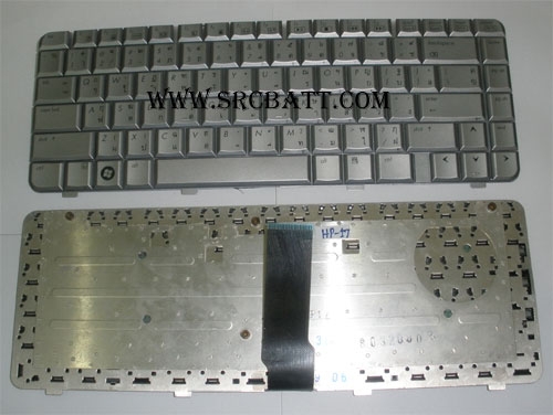 คีย์บอร์ดโน๊ตบุ๊คสำหรับ HP Pavilion DV3000 DV3100 DV3500 (HP-17) สีบรอนซ์