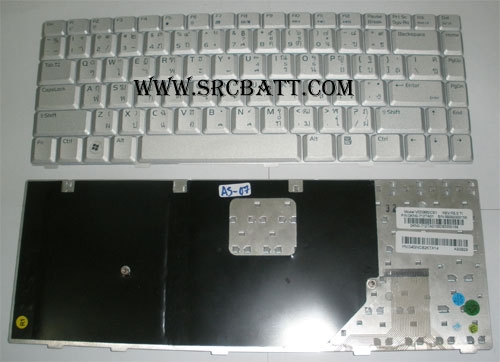 คีย์บอร์ดโน๊ตบุ๊คสำหรับ Asus A8J A8 F8 W3000 W3 (AS-07) สีบรอนซ์