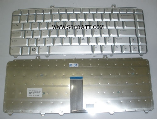 คีย์บอร์ดโน๊ตบุ๊คสำหรับ Dell XPS M1330 Inspiron 1420 1520 (DE-09) สีบรอนซ์ แถมสต