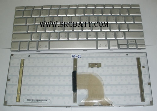 คีย์บอร์ดโน๊ตบุ๊คสำหรับ Apple Macbook G4 (AP-01) สีบรอนซ์