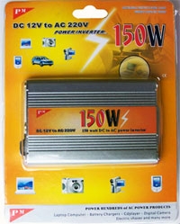 เครื่องแปลงไฟ 12V To 220V (แปลงไฟรถยนต์เป็นไฟบ้าน) ขนาด 150W