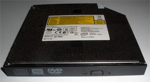 DVD-RW สำหรับ NOTEBOOK ทุกรุ่น (Port IDE) รุ่น AD-7560A รับประกัน 6 เดือน