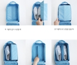 พร้อมส่ง กระเป๋ารองเท้า Splash Proof V 2 (ใส่3 คู่ )