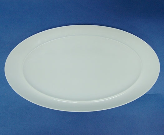 จานเซรามิค,จานวงรี,จานโอเวล,จานเปล,Oval Plate,20.0x36.0cm,เซรามิค,แม็กซาดูร่า