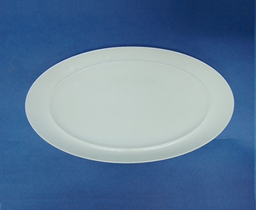 จานเซรามิค,จานวงรี,จานโอเวล,จานเปล,Oval Plate,15.5x27.5cm,เซรามิค,แม็กซาดูร่า,Ce