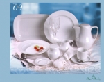 จานเนย,จานพาสเดอ,BUTTER DISH ,รุ่น P0943,ขนาด 9.8 CM,เซรามิก,พอร์ซเลน,Ceramics,Porcelain,Chinaware,T