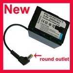 แบตเตอรี่ สำหรับกล้อง JVC รหัสแบต BN-VG121 (หัวกลม) ความจุ 3000mAh พร้อมแท่นชาร์