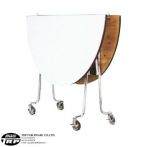 Half folding table with wheels,Round,Table Meetting,Table Banquet,โต๊ะกลมพับครึ่