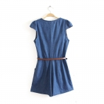 PreOrder- ชุดJumpsuit ยีนส์ขาสั้น