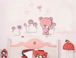 สติ๊กเกอร์ติดผนังบ้าน 50*70 ซม.