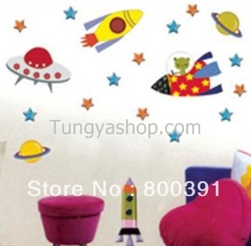 สติ๊กเกอร์ติดผนังบ้าน 50*70 ซม.