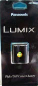 แบตเตอรี่กล้อง ยี่ห้อ Panasonic CGA-S006E ความจุ 710 mAh