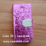 เึคสไอโฟน4/4s เคสกากเพชรสีชมพู