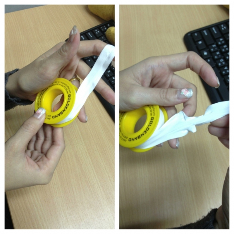 GOLDENBAND เทปพันเกลียวท่อ แก้ไขปัญหาให้ท่านรวดเร็วใช้กับเคมีที่รุนแรงได้ทุกชนิด